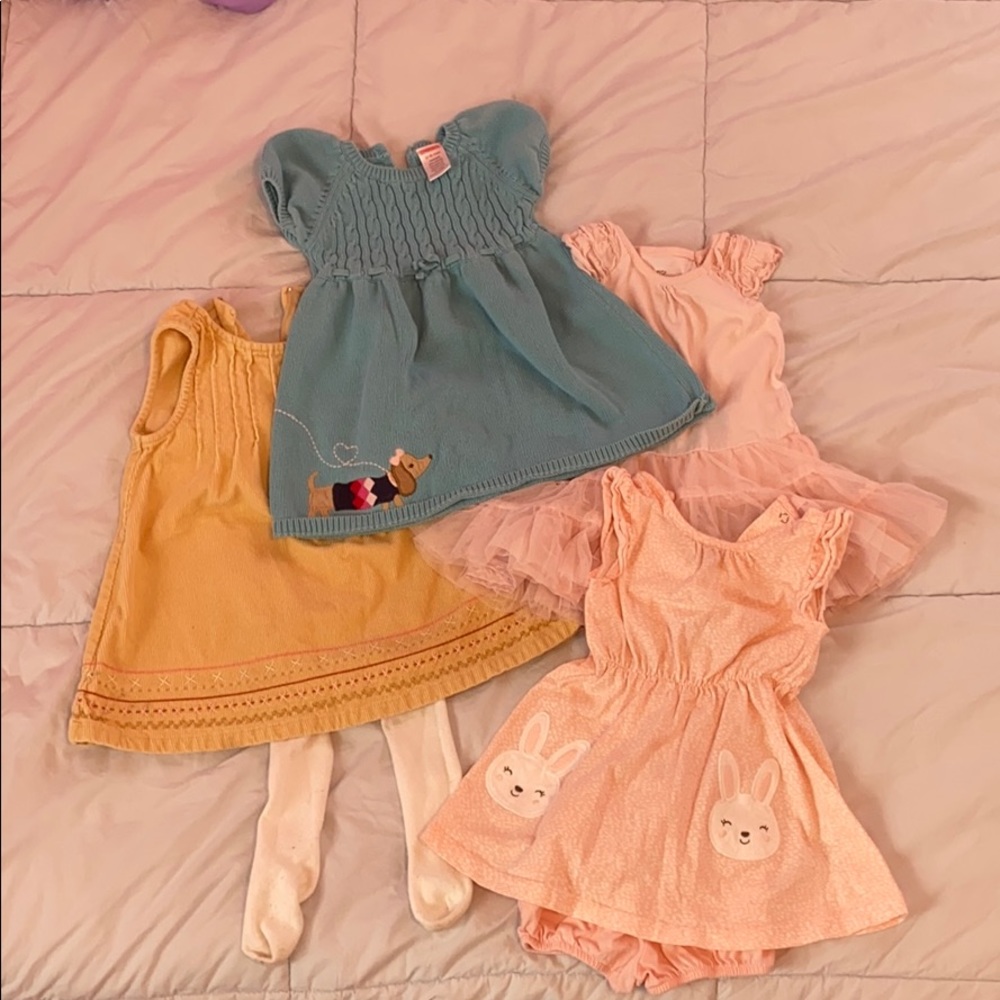 7 piece 12-18 month baby girl lot